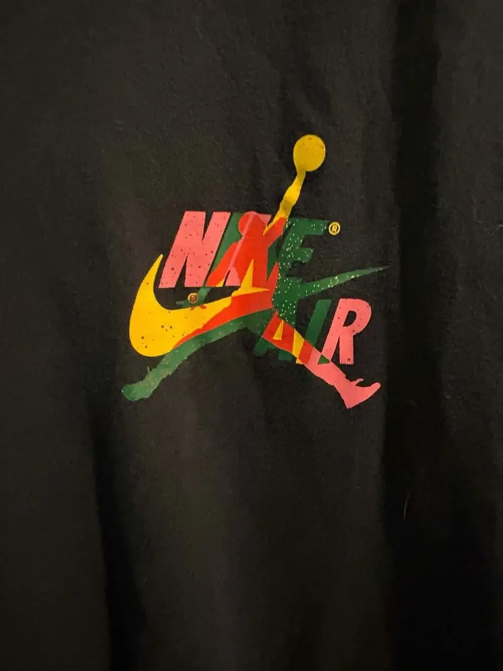 Jordan Jumpman Classics Long Sleeve Tee Black CT6747-010 Size L